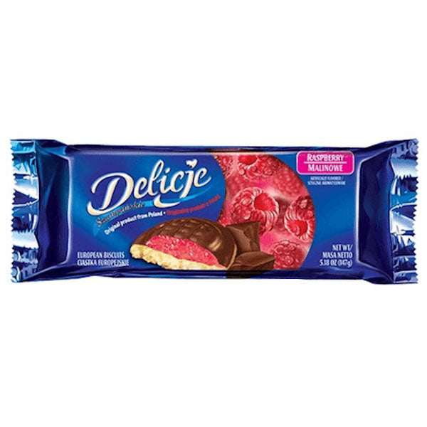 Biscuit Choco Glazed Cookies with Raspberry – 5.19 oz (147gr)